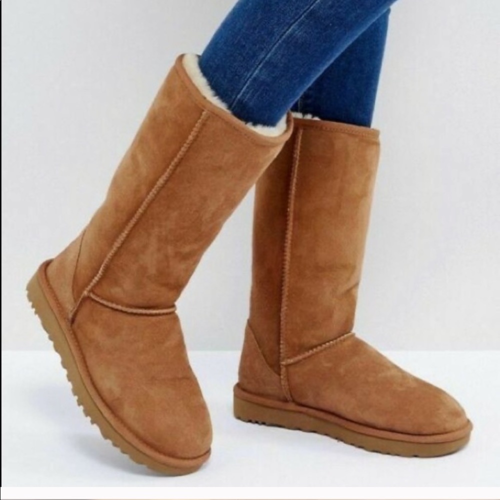 UGG BOOTS CLASSIC TALL CHESTNUT